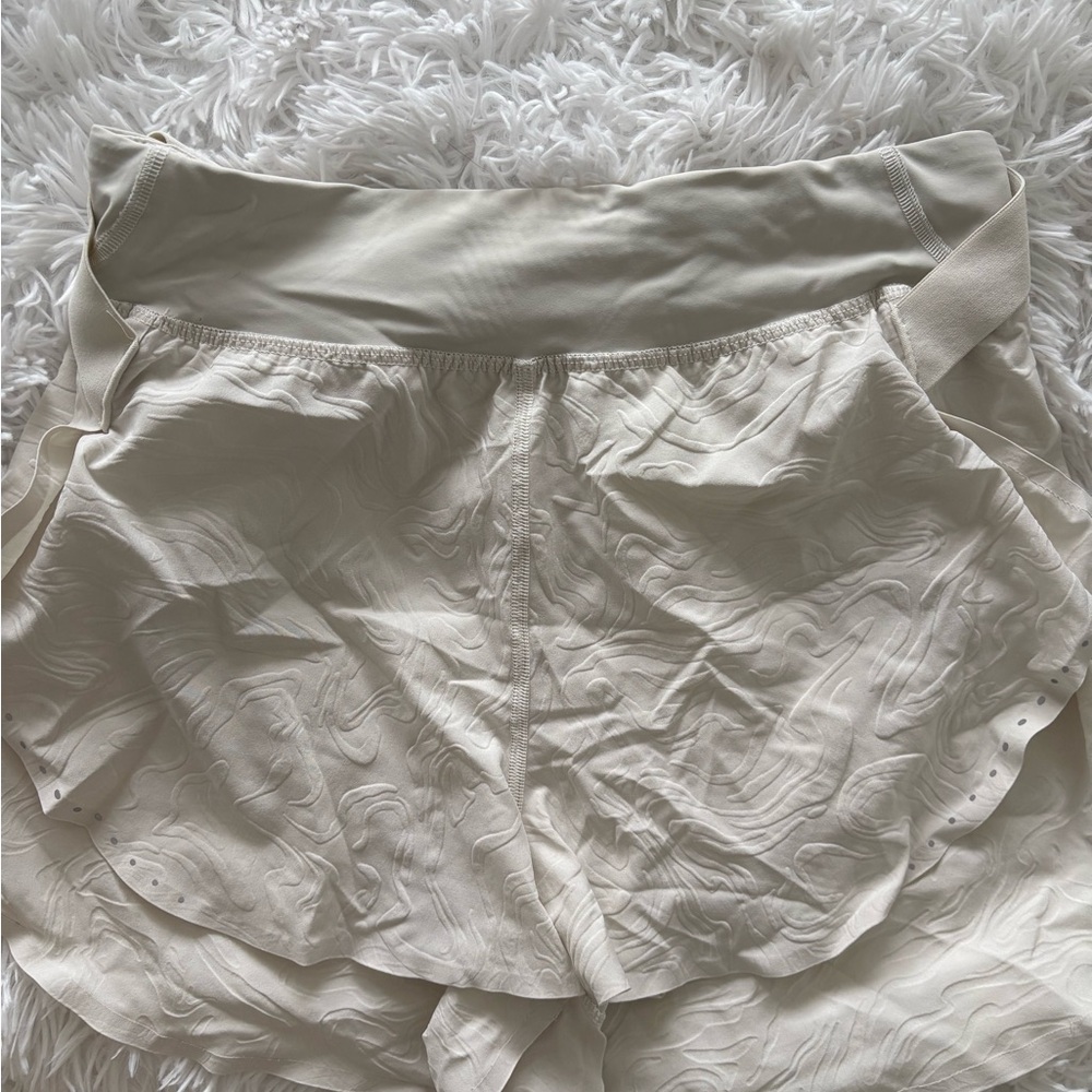 lululemon athletica Cream Athletic Shorts